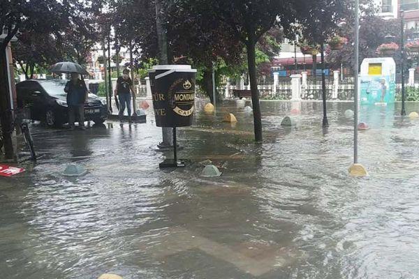 Yalova sele teslim oldu