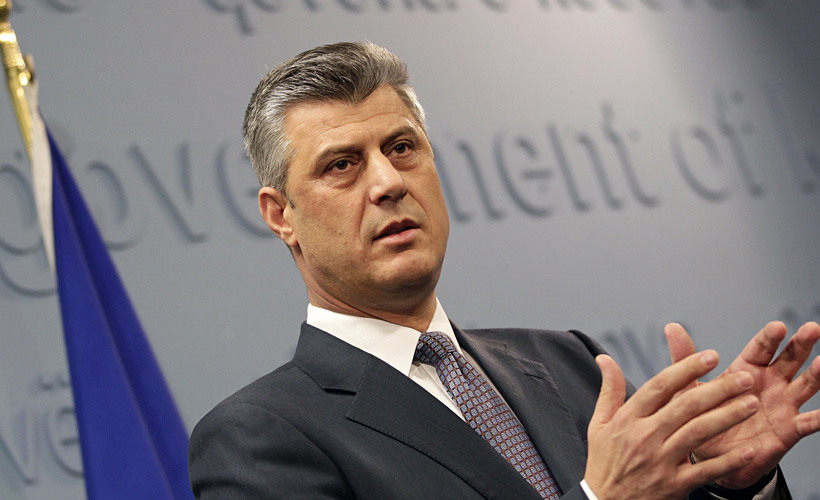 Kosova lideri Thaçi istifa etti