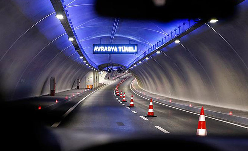 Avrasya Tüneli tek yön geçiş 69 Tl Oldu