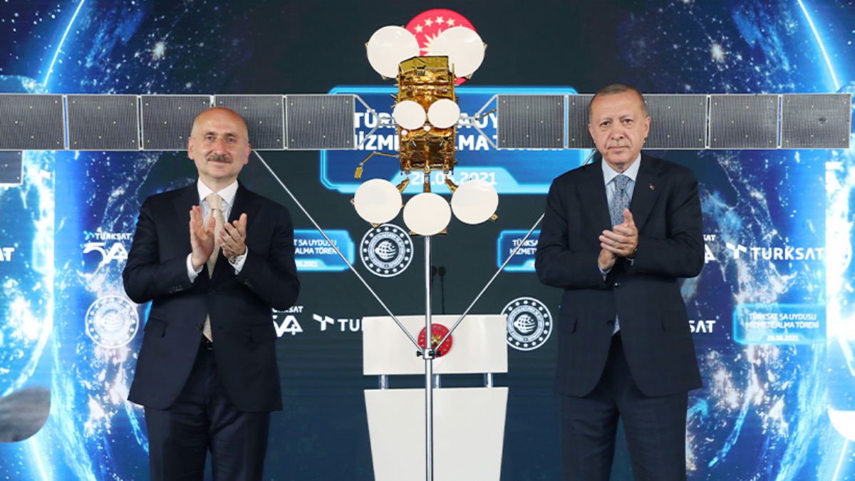 Türksat 5A uydusu hizmete girdi