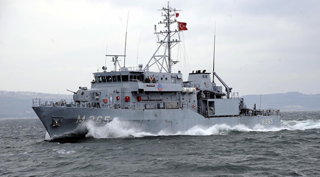 Mayın AVlama Gemilerimiz Alarma Geçirildi.