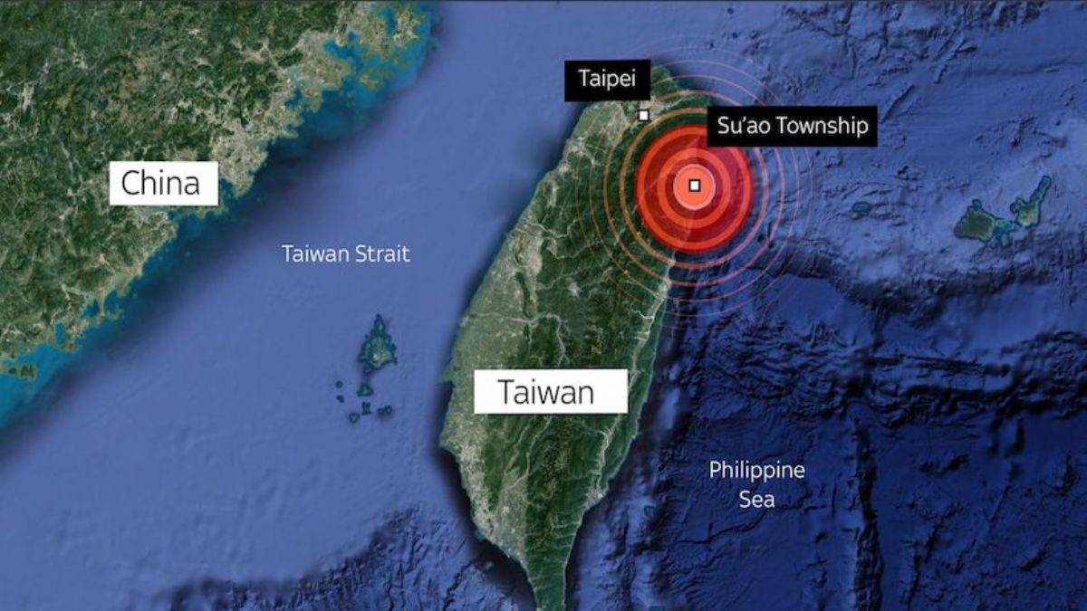 Tayvan'da  6.20 lik deprem