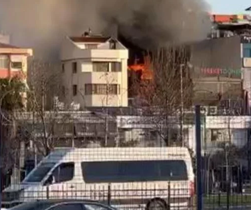  7 katlı otelde yangın: 2 ölü, 3 yaralı