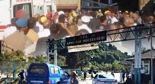 Zonguldak'ta maden ocağında göçük