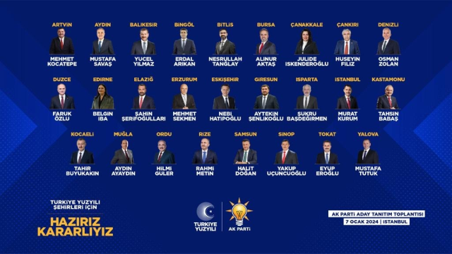 İşte İstanbul dahil 26 ilin belediye başkan adayları
