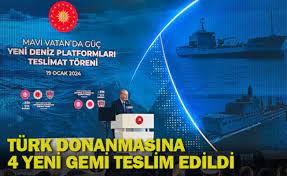 Donanmaya 4 yeni gemi
