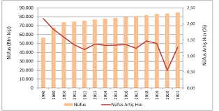 Nüfus artış hızı mız binde 1,1 oldu