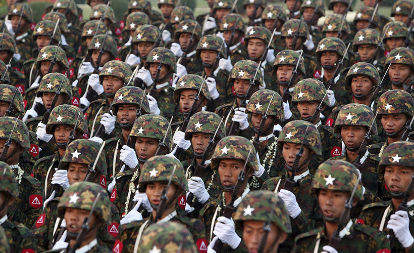 Myanmar ordusu yönetime el