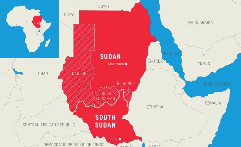 Sudanda 8 bölgeli federal