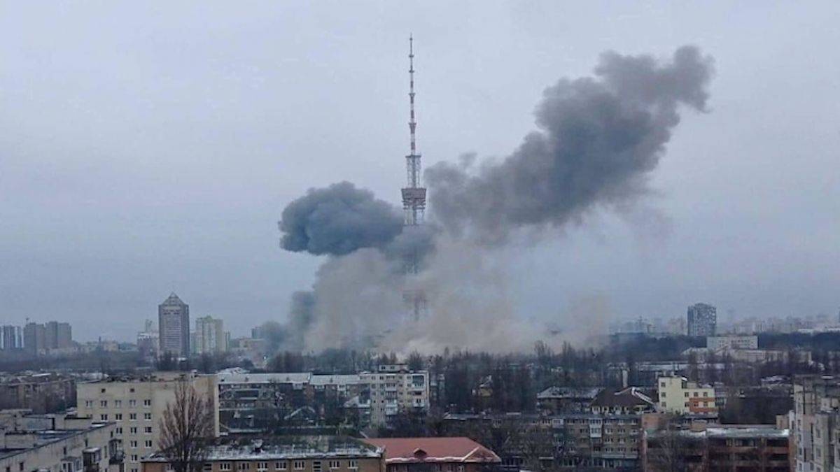 Kiev güne bomba sesleriyle