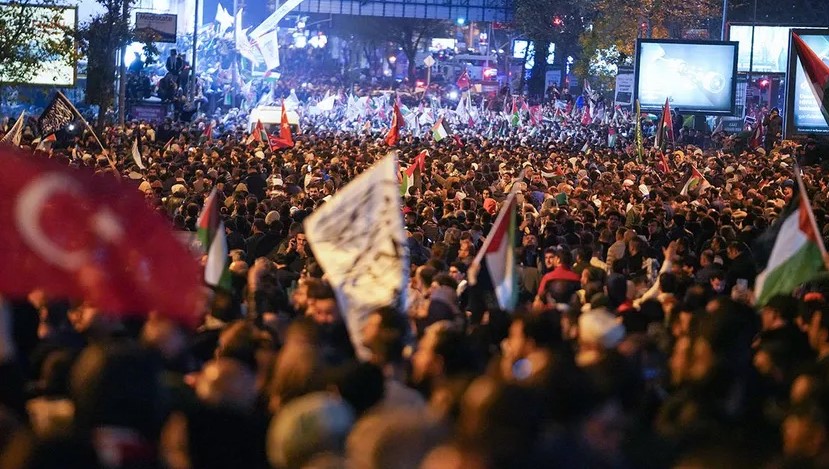 İstanbulda İsrail protestosu: 1 kişi hayatını kaybetti, 5