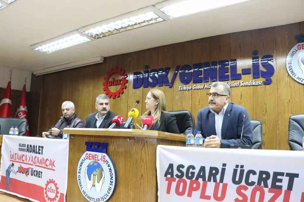 DİSKten asgari ücret ve emekli maaşı