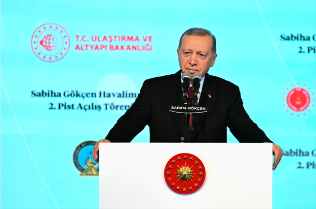 Erdoğan Sabiha Gökçe Yeni Pist Açılışında
