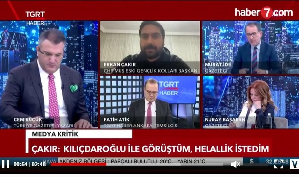 Çakır :Kılıçdaroğluna İmamoğlu önderliğinde kumpas