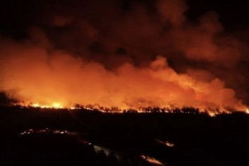 Tekirdağ ve Çanakkalede orman yangınları
