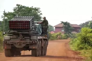 Tayland- , Kamboçya daki Çatışmalar Savaşa