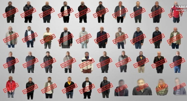 Onlarca kırmızı bültenli suçlu